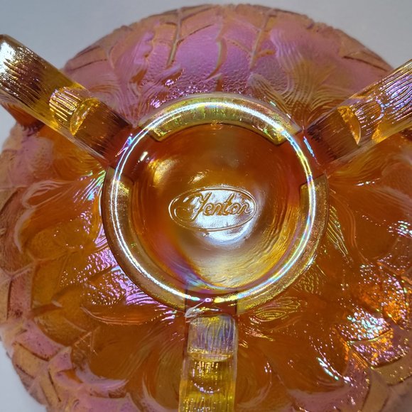 ๐ Vintage Fenton Orange Tree Rosebowl - Picture 3 of 5